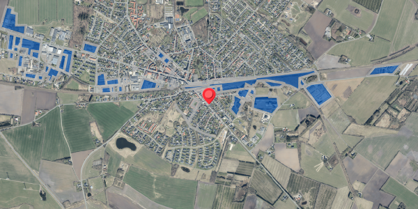 Jordforureningskort på Ribevej 13, 6740 Bramming