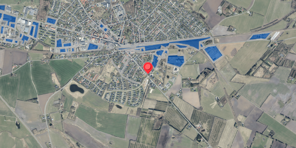 Jordforureningskort på Ribevej 43, 6740 Bramming