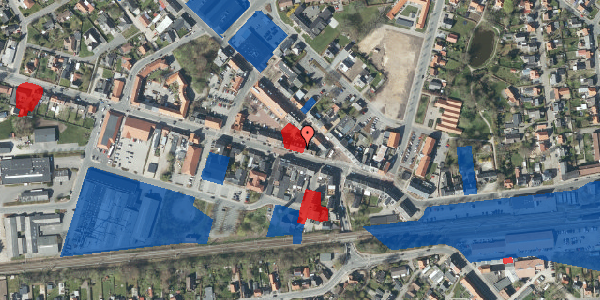 Jordforureningskort på Storegade 20, 6740 Bramming