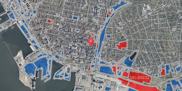 Jordforureningskort på Danmarksgade 13, 6700 Esbjerg