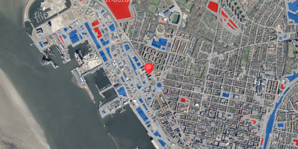 Jordforureningskort på Hjertingvej 38, 3. tv, 6700 Esbjerg
