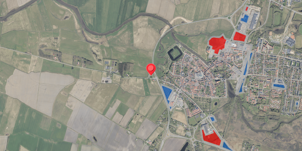 Jordforureningskort på Bjerrumvej 2, 6760 Ribe