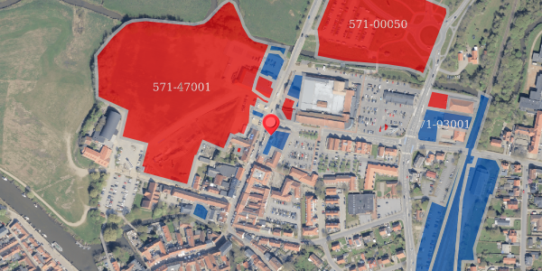 Jordforureningskort på Saltgade 20, 6760 Ribe