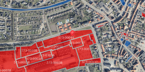 Jordforureningskort på Kærvej 21, 6800 Varde