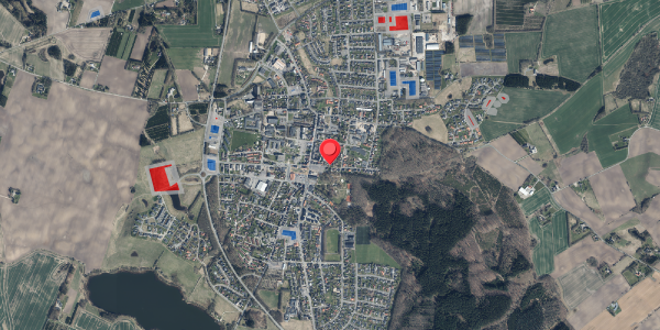 Jordforureningskort på Rosengade 13, 8740 Brædstrup