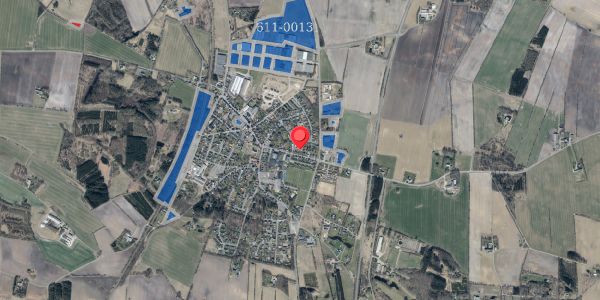 Jordforureningskort på Skolegade 21, 7323 Give