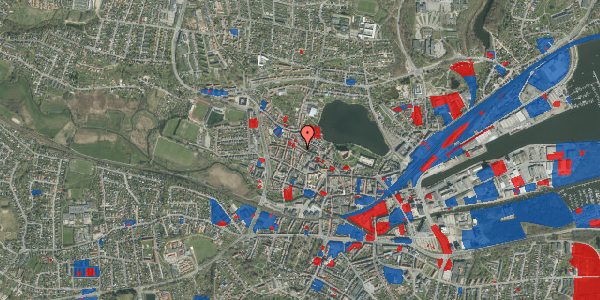 Jordforureningskort på Blæsbjerggade 21, 6000 Kolding