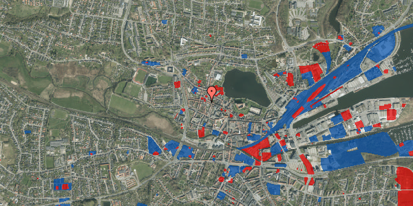 Jordforureningskort på Borgergade 1D, . , 6000 Kolding