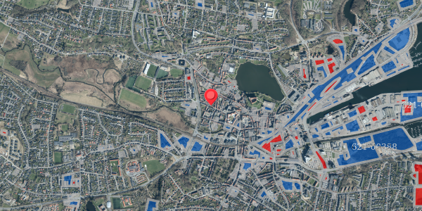 Jordforureningskort på Borgergade 40, 6000 Kolding