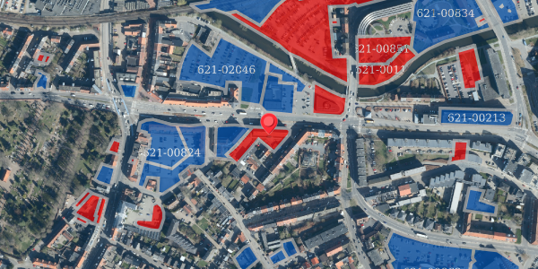 Jordforureningskort på Fredensgade 13, 3. 310, 6000 Kolding