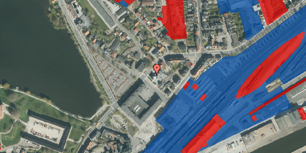 Jordforureningskort på Fredericiagade 28, 6000 Kolding