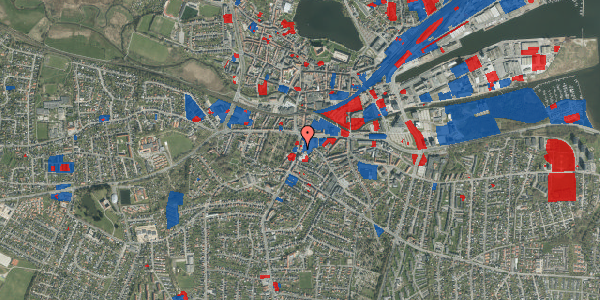 Jordforureningskort på Haderslevvej 9, 6000 Kolding
