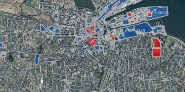 Jordforureningskort på Kongebrogade 43, 6000 Kolding