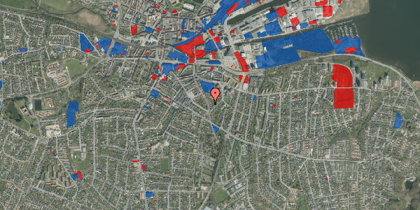 Jordforureningskort på Kongebrogade 77, 6000 Kolding