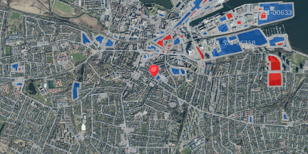 Jordforureningskort på Mariegade 13, 6000 Kolding