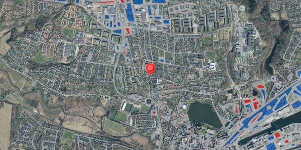 Jordforureningskort på Overmarksvej 9, 6000 Kolding