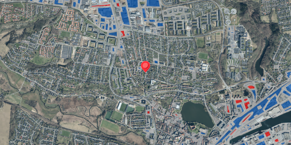 Jordforureningskort på Overmarksvej 17, 6000 Kolding