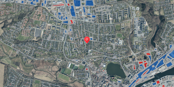Jordforureningskort på Overmarksvej 18, 6000 Kolding