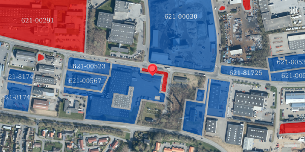 Jordforureningskort på Platinvej 21, . , 6000 Kolding