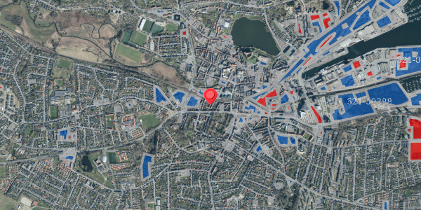 Jordforureningskort på Rosengade 13, 6000 Kolding