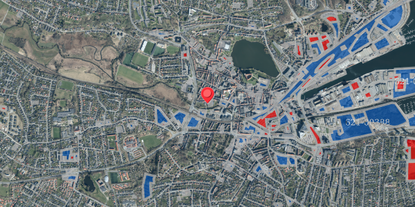 Jordforureningskort på Vesterbrogade 21, 6000 Kolding