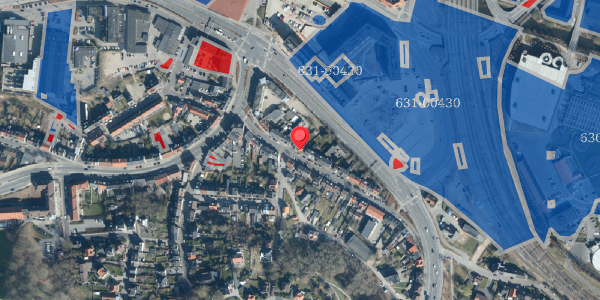 Jordforureningskort på Fredericiagade 13, 7100 Vejle
