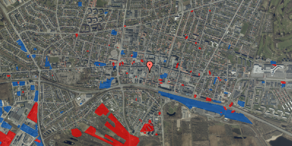 Jordforureningskort på Bryggergade 8A, 7400 Herning
