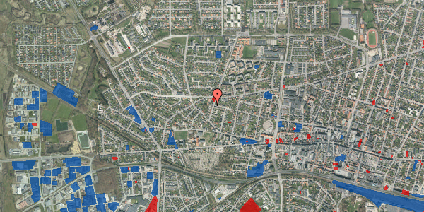 Jordforureningskort på Frejasgade 21, 7400 Herning