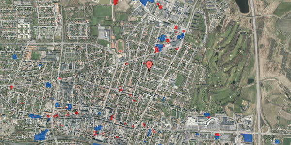 Jordforureningskort på Haslevgade 9, 7400 Herning