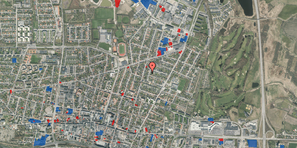 Jordforureningskort på Haslevgade 21, 7400 Herning