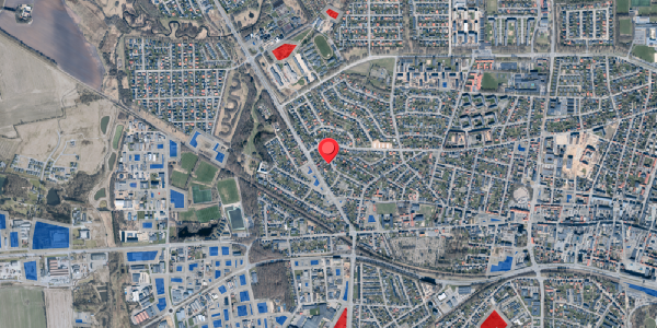 Jordforureningskort på Heimdalsvej 21, 7400 Herning