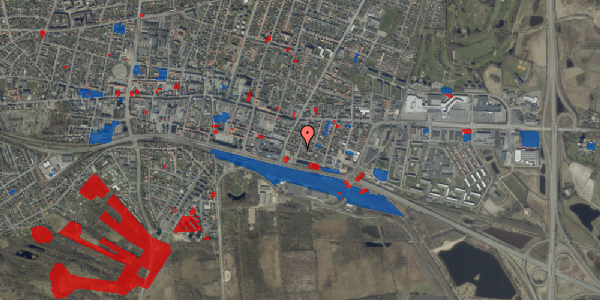 Jordforureningskort på Laulundgade 21, 7400 Herning