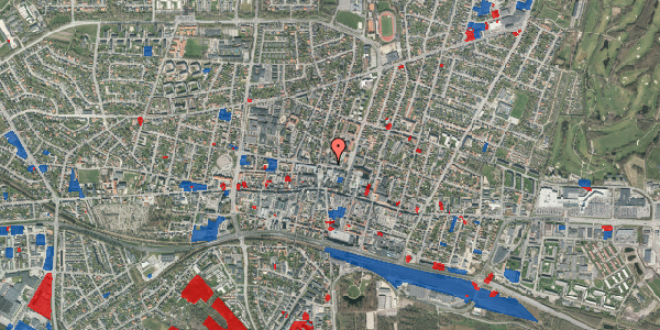 Jordforureningskort på Nygade 8A, 7400 Herning