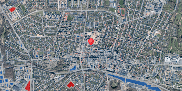 Jordforureningskort på Overgade 1, . , 7400 Herning