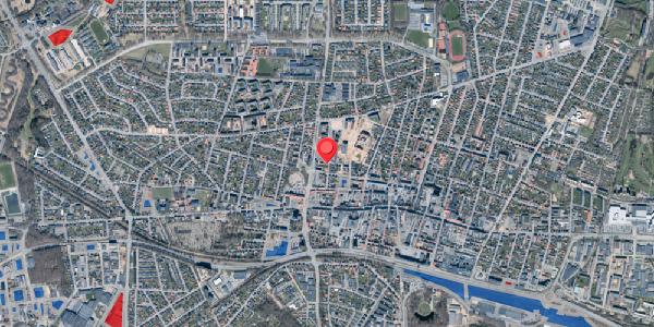 Jordforureningskort på Overgade 13, 7400 Herning