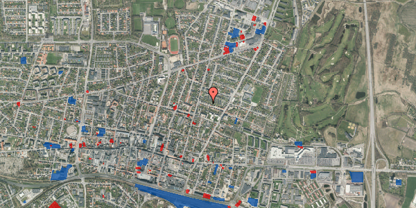Jordforureningskort på Slagelsegade 9, 7400 Herning