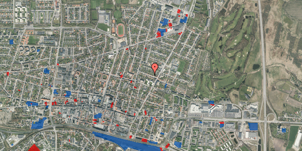 Jordforureningskort på Slagelsegade 21, 7400 Herning