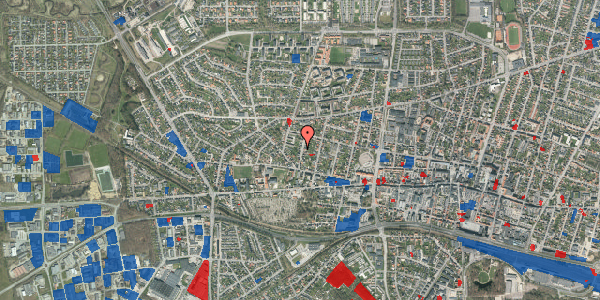 Jordforureningskort på Thorsgade 13, 7400 Herning