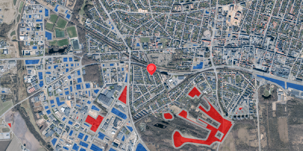 Jordforureningskort på Thujavej 21, 7400 Herning