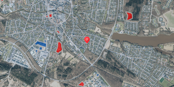 Jordforureningskort på Dalgasvej 13, 7500 Holstebro