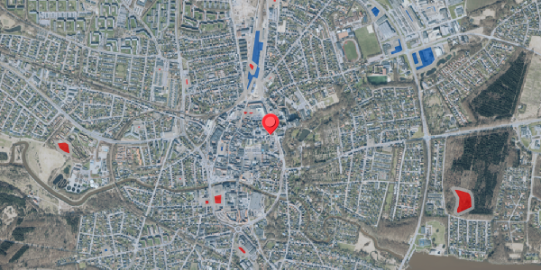 Jordforureningskort på Danmarksgade 19, 7500 Holstebro