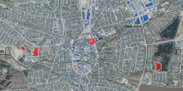 Jordforureningskort på Danmarksgade 20, 7500 Holstebro