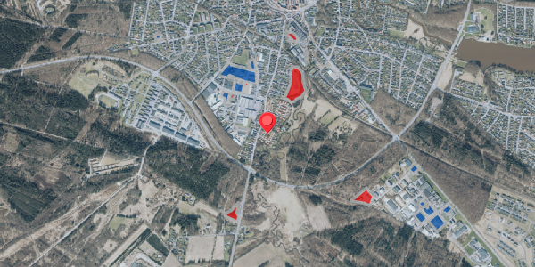 Jordforureningskort på Feldinghus 13, 7500 Holstebro