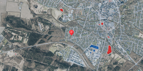 Jordforureningskort på Fiilsvej 21, 7500 Holstebro