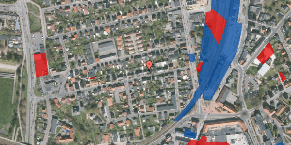 Jordforureningskort på Fredericiagade 18, 7500 Holstebro