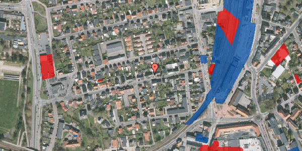 Jordforureningskort på Fredericiagade 20, 7500 Holstebro