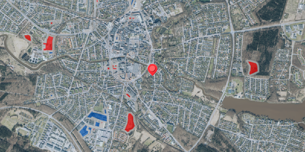 Jordforureningskort på Hellasvej 1, 7500 Holstebro