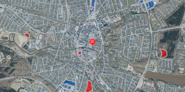Jordforureningskort på Vigen 2, 7500 Holstebro