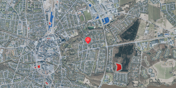 Jordforureningskort på Vikkevej 4, 7500 Holstebro