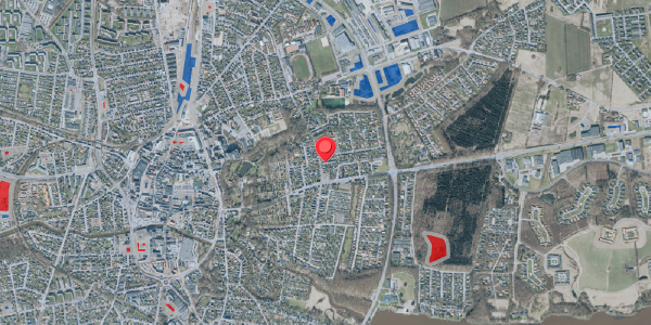 Jordforureningskort på Vikkevej 8, 7500 Holstebro